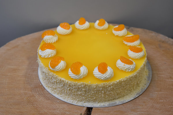 Orangen- Zauber Torte